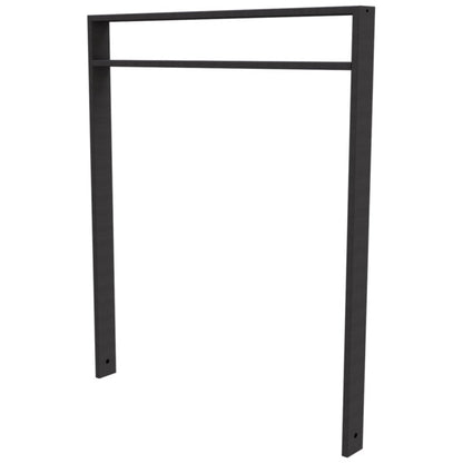Ahnlehnbügel aus Stahlrohr 80 x 20 mm