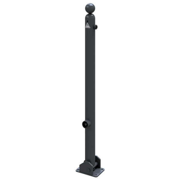 Absperr-Stilpfosten Serie 466B Ø 60 mm