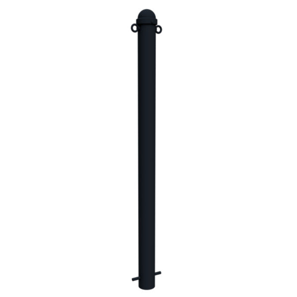 Absperr-Stilpfosten Serie 477B Ø 76 mm