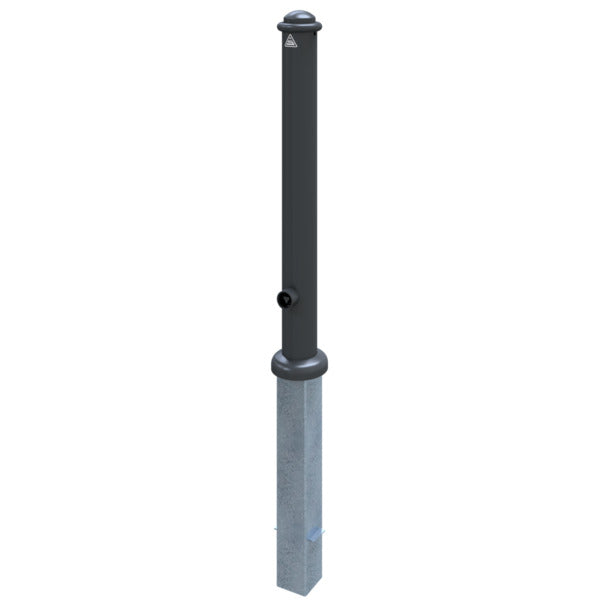 Absperr-Stilpfosten Serie 481B Ø 82 mm