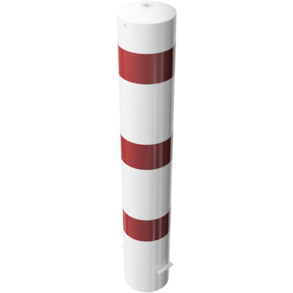 Absperrpoller Stahlrohr Ø 193 x 3,6 mm ortsfest zum Einbetonieren