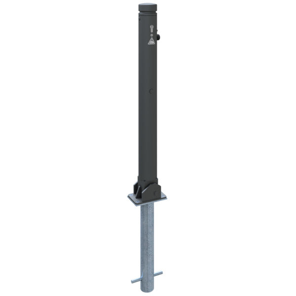 Absperr-Stilpfosten Serie 482B Ø 82 mm