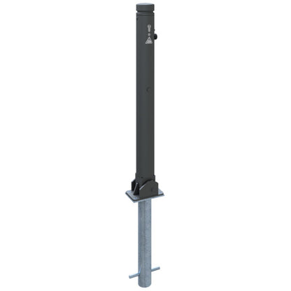 Absperr-Stilpfosten Serie 482B Ø 82 mm