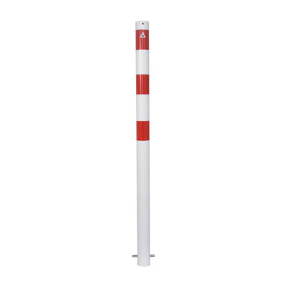 Absperrpfosten Stahlrohr Ø 76 x 2,6 mm ortsfest zum Einbetonieren
