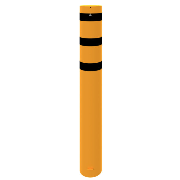 Absperrpoller Stahlrohr Ø 323 x 5 mm gelb / schwarz
