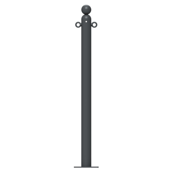 Absperr-Stilpfosten Serie 466B Ø 60 mm