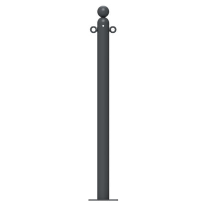 Absperr-Stilpfosten Serie 466B Ø 60 mm