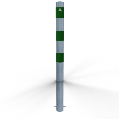 Absperrpoller als E-Ladesäulenschutz