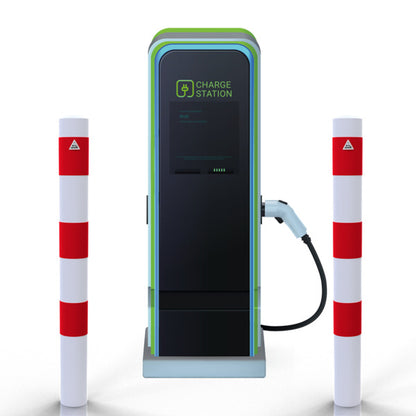 Absperrpoller als E-Ladesäulenschutz