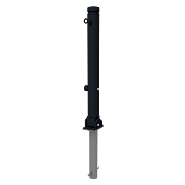 Absperr-Stilpfosten Serie 482B Ø 82 mm