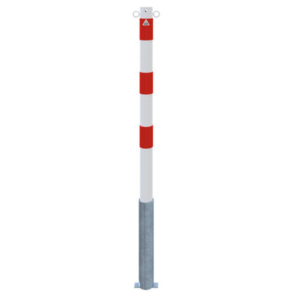 Absperrpfosten Stahlrohr Ø 60 x 2,5 mm herausnehmbar ohne Verschluss