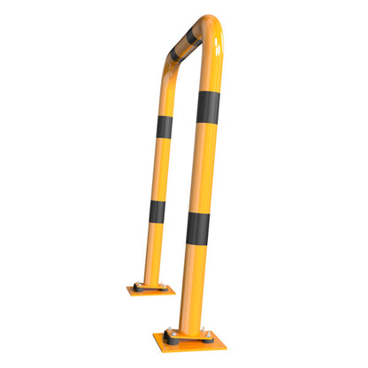 Rammschutzbügel Stahlrohr Ø 76 x 2,6 mm neigbar