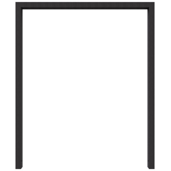 Anlehnbügel aus Stahlrohr 60 x 40 mm