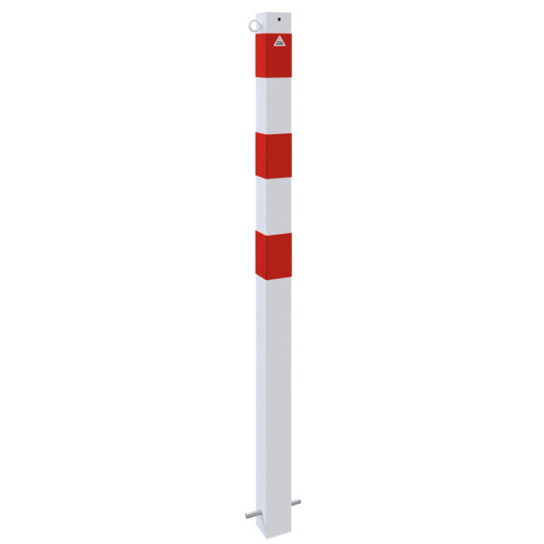 Absperrpfosten 70 x 70 mm ortsfest zum Einbetonieren