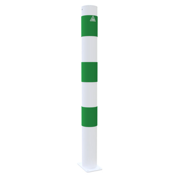 Absperrpoller als E-Ladesäulenschutz