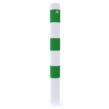Absperrpoller als E-Ladesäulenschutz