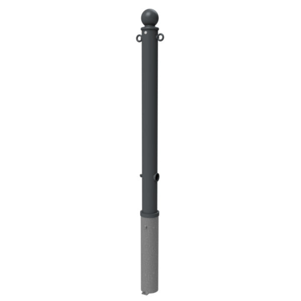 Absperr-Stilpfosten Serie 474B Ø 76 mm