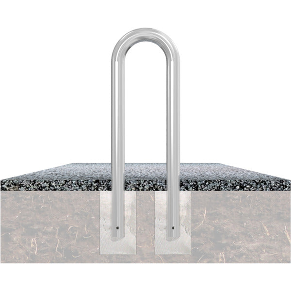 Universalbügel aus Stahlrohr Ø 76 x 2,6 mm zum Einbetonieren