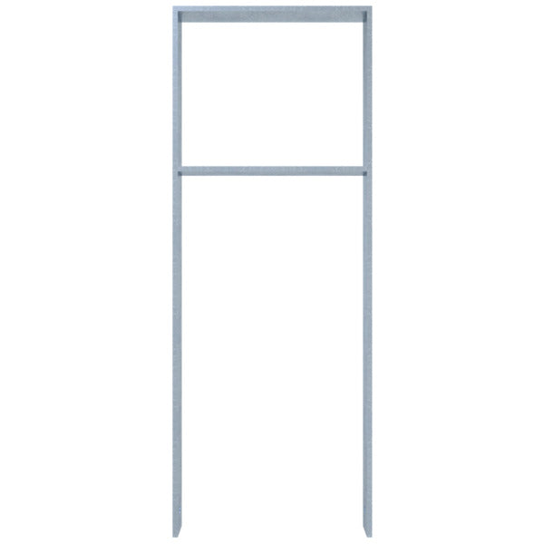 Anlehnbügel aus Flachstahl 80 x 12 mm
