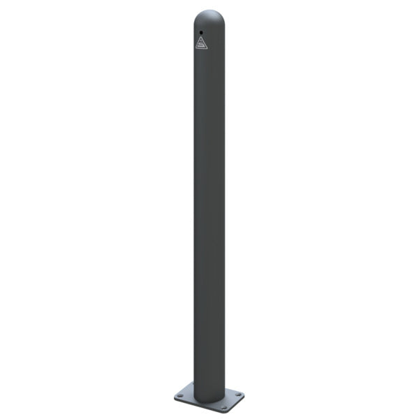 Absperr-Stilpfosten Serie 4077B Ø 76 mm