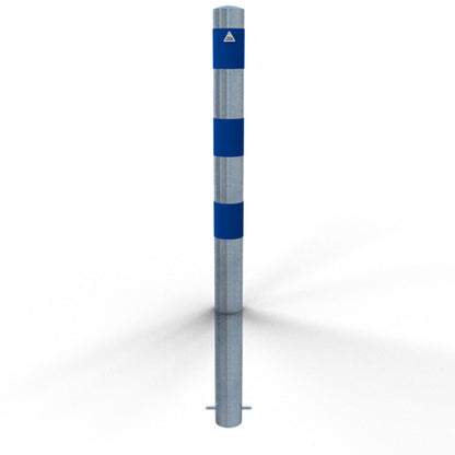 Absperrpoller als E-Ladesäulenschutz