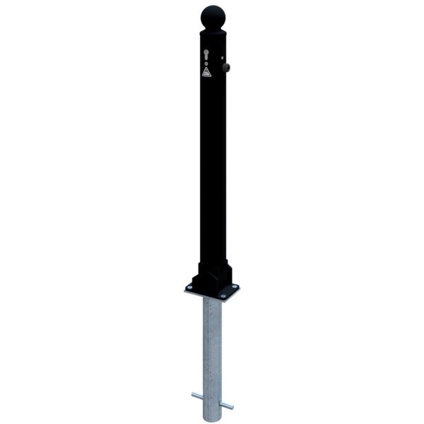 Absperr-Stilpfosten Serie 484B Ø 82 mm