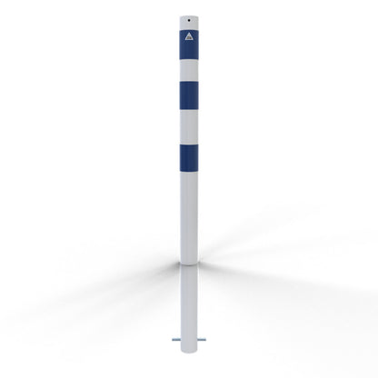 Absperrpfosten als E-Ladesäulenschutz