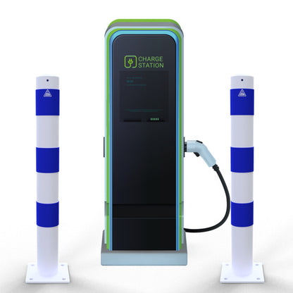 Absperrpoller als E-Ladesäulenschutz