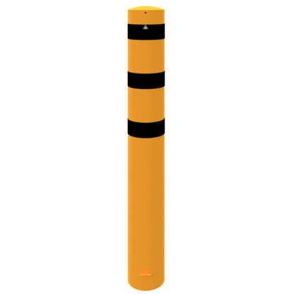 Absperrpoller Stahlrohr Ø 273 x 5 mm gelb / schwarz