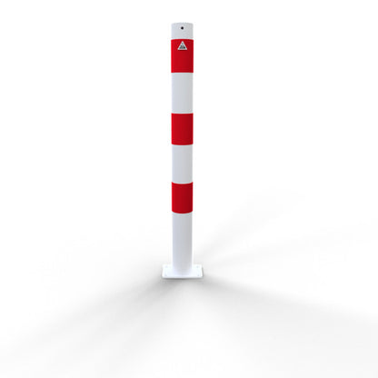 Absperrpfosten als E-Ladesäulenschutz