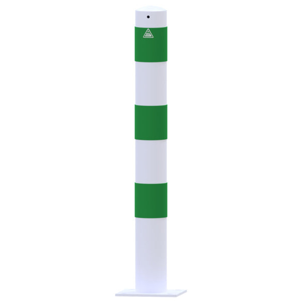 Absperrpoller als E-Ladesäulenschutz