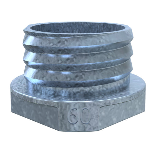 Bodenhülse für Ø 60 mm Rohrpfosten