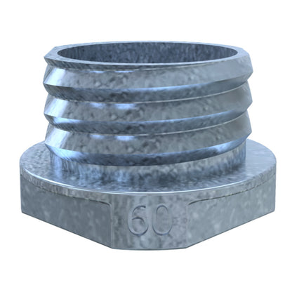 Bodenhülse für Ø 60 mm Rohrpfosten