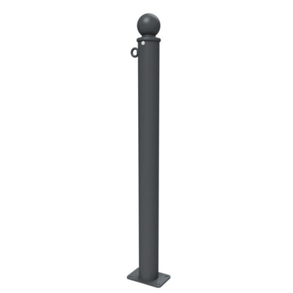 Absperr-Stilpfosten Serie 474B Ø 76 mm