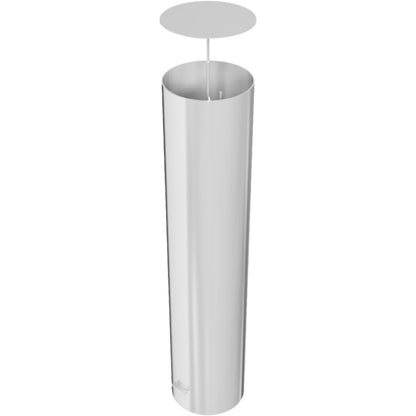 Absperrpoller Stahlrohr Ø 323 x 5 mm ortsfest zum Einbetonieren