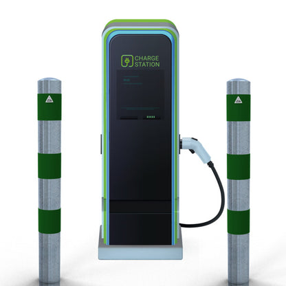 Absperrpoller als E-Ladesäulenschutz