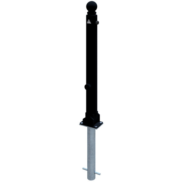 Absperr-Stilpfosten Serie 485B Ø 82 mm