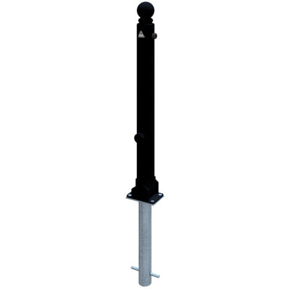 Absperr-Stilpfosten Serie 485B Ø 82 mm
