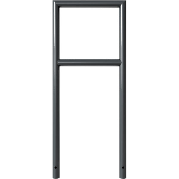 Anlehnbügel aus Stahlrohr Ø 48 x 2,5 mm