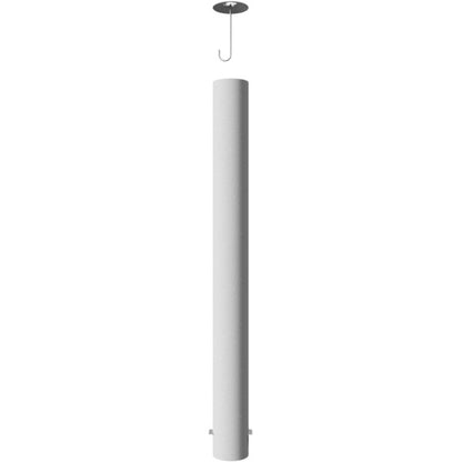 Absperrpoller Stahlrohr Ø 193 x 3,6 mm ortsfest zum Einbetonieren