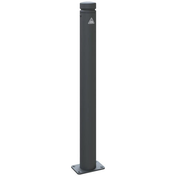 Absperr-Stilpfosten Serie 482B Ø 82 mm
