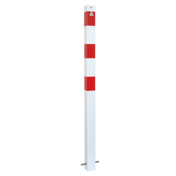 Absperrpfosten 70 x 70 mm ortsfest zum Einbetonieren