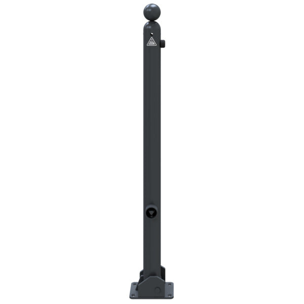 Absperr-Stilpfosten Serie 466B Ø 60 mm