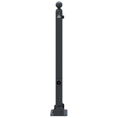 Absperr-Stilpfosten Serie 466B Ø 60 mm