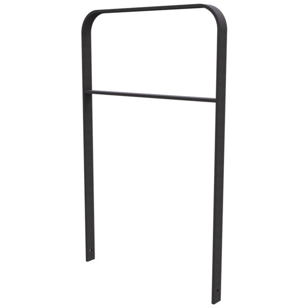 Anlehnbügel aus Flachstahl 50 x 12 mm in gebogener Ausführung