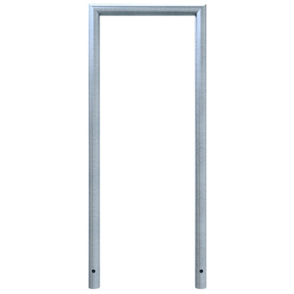 Anlehnbügel aus Stahlrohr Ø 48 x 2,5 mm