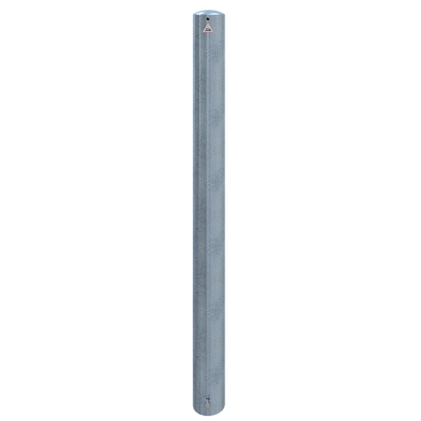 Absperrpfosten Stahlrohr Ø 108 x 2,9 mm ortsfest zum Einbetonieren