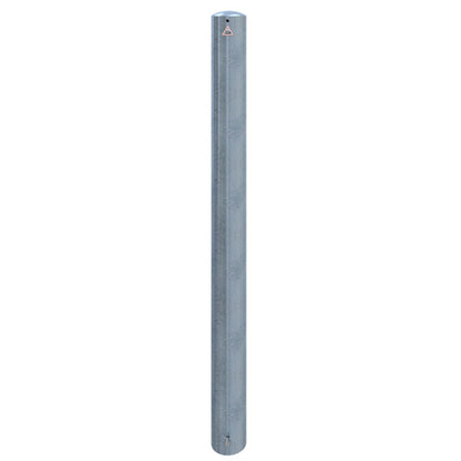 Absperrpfosten Stahlrohr Ø 108 x 2,9 mm ortsfest zum Einbetonieren