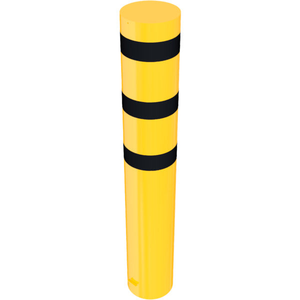 Absperrpoller Stahlrohr Ø 323 x 5 mm gelb / schwarz