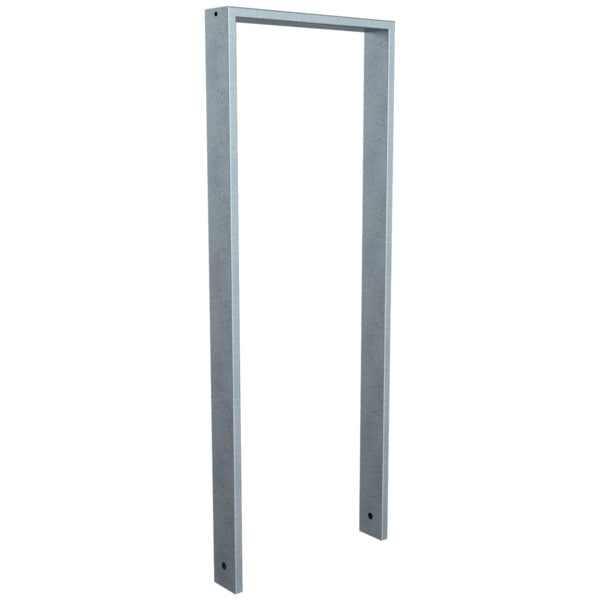 Ahnlehnbügel aus Stahlrohr 80 x 20 mm